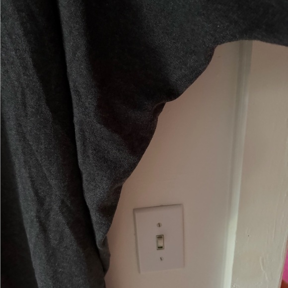 Mersea Chelsea Kimono on Inkwell Charcoal Grey One Size Open Front Cardigan - Picture 13 of 15